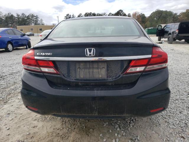 2HGFB2F90FH504074 - 2015 HONDA CIVIC EXL Սև լուսանկար 6