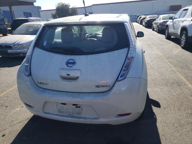 JN1AZ0CP2BT002260 - 2011 NISSAN LEAF SV WHITE photo 6