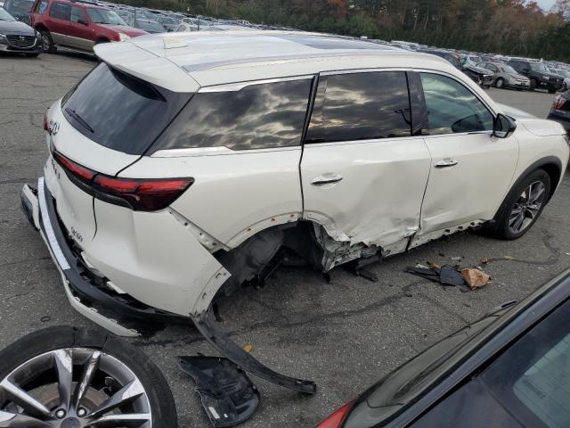 5N1DL1FS7NC336026 - 2022 INFINITI QX60 LUXE WHITE photo 3