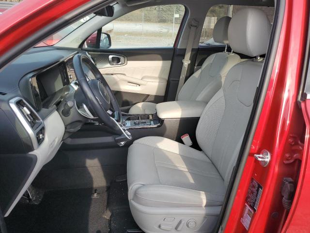 KNDRKDLG8P5145284 - 2023 KIA SORENTO SXP RED photo 7