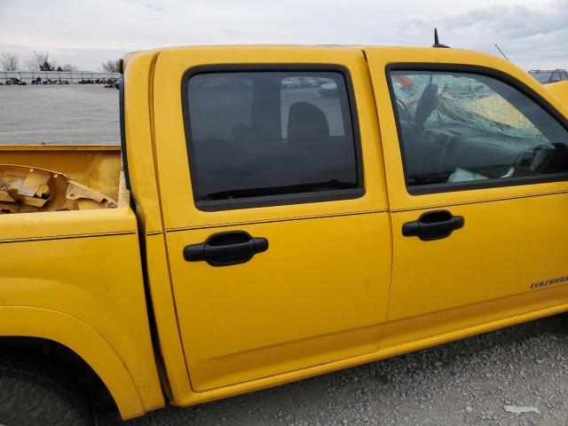 1GCDT136858232935 - 2005 CHEVROLET COLORADO YELLOW photo 10