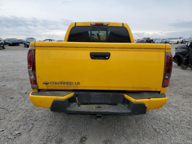 1GCDT136858232935 - 2005 CHEVROLET COLORADO YELLOW photo 6