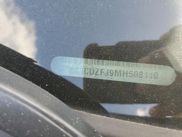 2C3CDZFJ9MH508110 - 2021 DODGE CHALLENGER R/T SCAT PACK BLACK photo 12