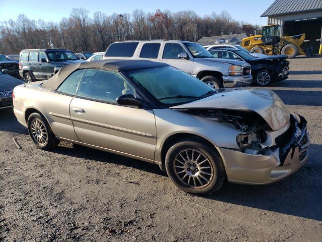 1C3EL55R24N330088 - 2004 CHRYSLER SEBRING LXI BEIGE photo 4