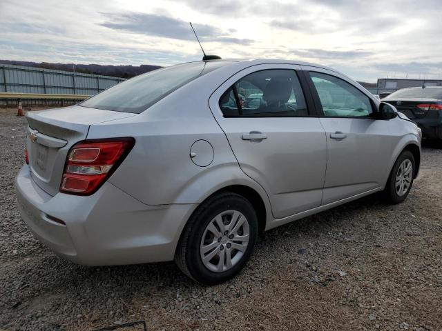 1G1JB5SH1H4126539 - 2017 CHEVROLET SONIC LS SILVER photo 3