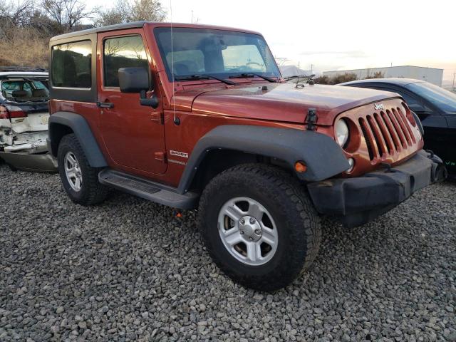 1C4AJWAG2EL276542 - 2014 JEEP WRANGLER SPORT ORANGE photo 4