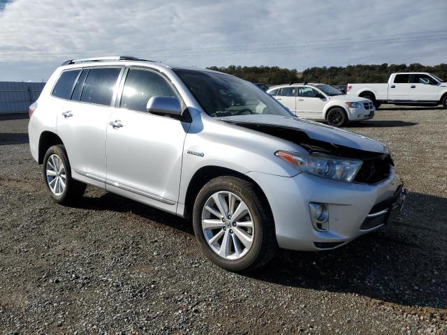 JTEDC3EH0D2016052 - 2013 TOYOTA HIGHLANDER HYBRID LIMITED SILVER photo 4