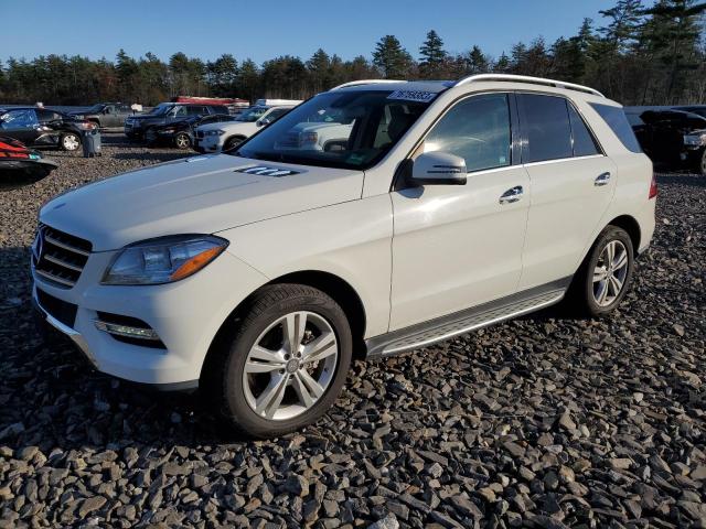 4JGDA5HB5DA126934 - 2013 MERCEDES-BENZ ML 350 4MATIC WHITE photo 1