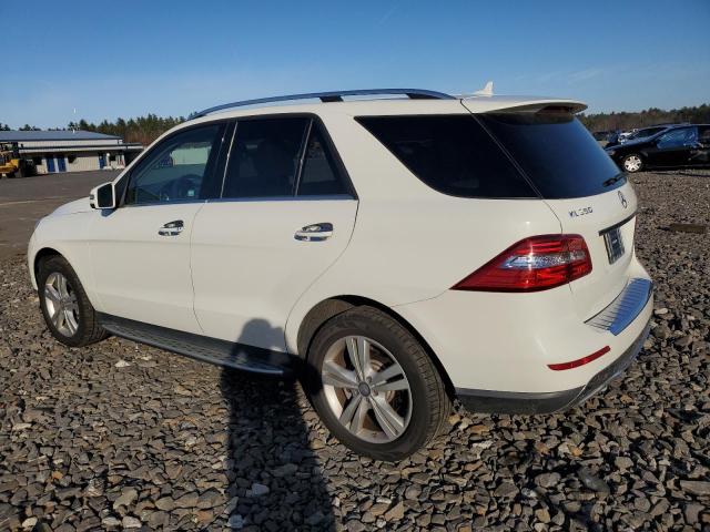 4JGDA5HB5DA126934 - 2013 MERCEDES-BENZ ML 350 4MATIC WHITE photo 2