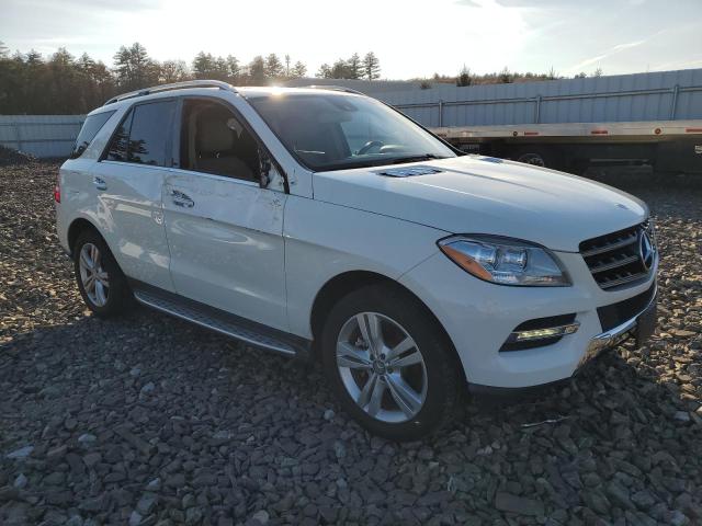 4JGDA5HB5DA126934 - 2013 MERCEDES-BENZ ML 350 4MATIC WHITE photo 4