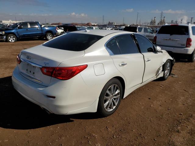 JN1CV7AP4GM203014 - 2016 INFINITI Q50 BASE WHITE photo 3