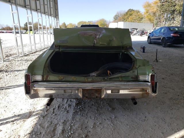 1H57H2K625454 - 1972 CHEVROLET MONTECARLO Grün Foto 6