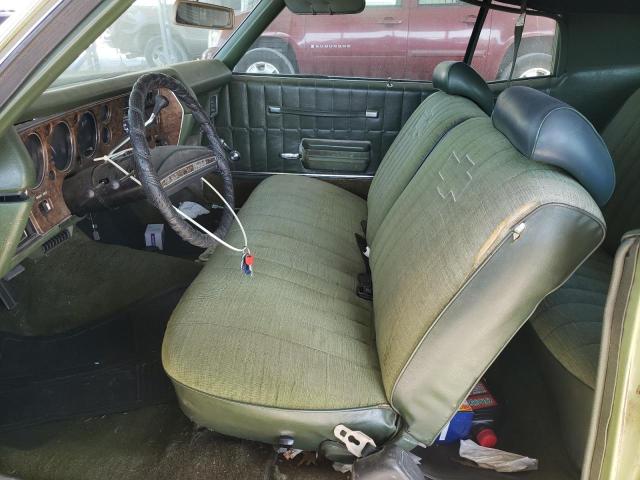 1H57H2K625454 - 1972 CHEVROLET MONTECARLO Grün Foto 7