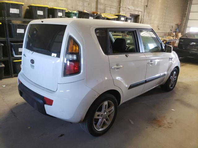 KNDJT2A22B7315822 - 2011 KIA SOUL + WHITE photo 3