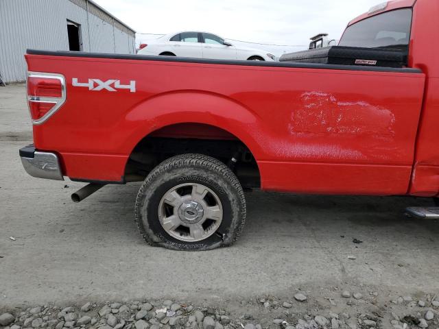 1FTNF1EF7EKE29025 - 2014 FORD F150 RED photo 10