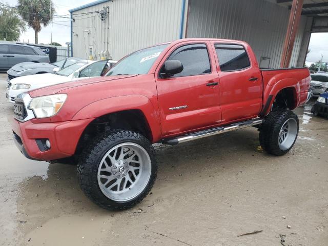 5TFJU4GN5EX059352 - 2014 TOYOTA TACOMA DOUBLE CAB PRERUNNER RED photo 1