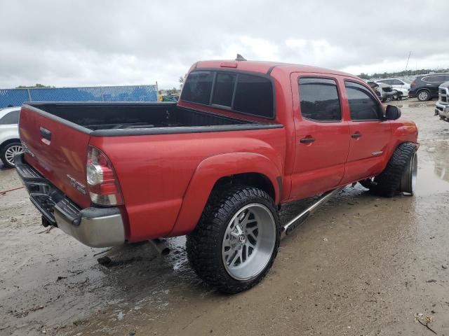 5TFJU4GN5EX059352 - 2014 TOYOTA TACOMA DOUBLE CAB PRERUNNER RED photo 3