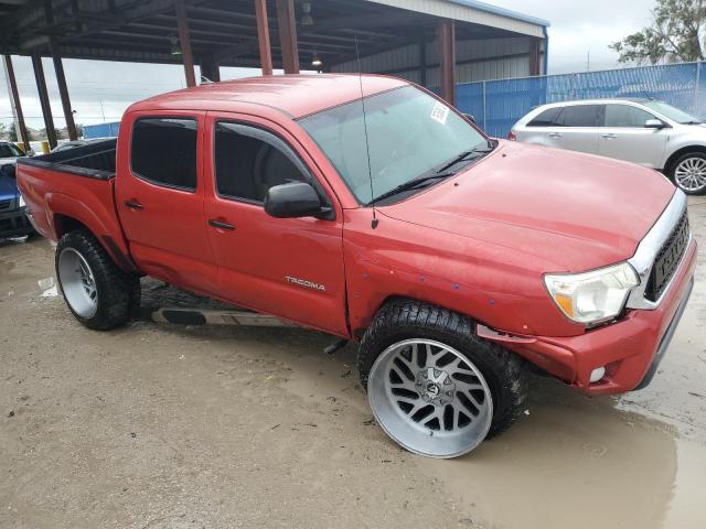 5TFJU4GN5EX059352 - 2014 TOYOTA TACOMA DOUBLE CAB PRERUNNER RED photo 4