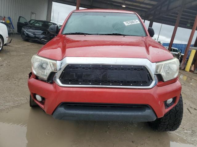 5TFJU4GN5EX059352 - 2014 TOYOTA TACOMA DOUBLE CAB PRERUNNER RED photo 5
