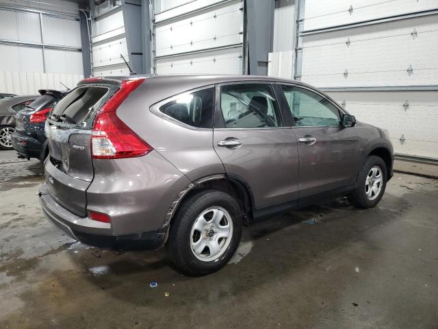 5J6RM4H32FL089931 - 2015 HONDA CR-V LX GRAY photo 3