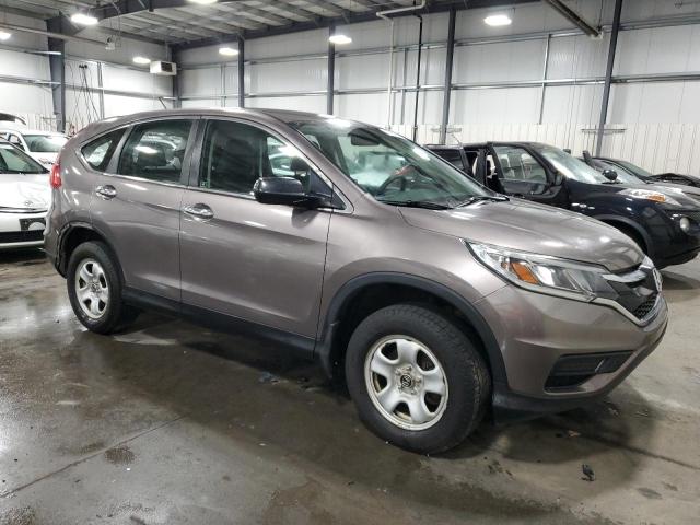 5J6RM4H32FL089931 - 2015 HONDA CR-V LX GRAY photo 4