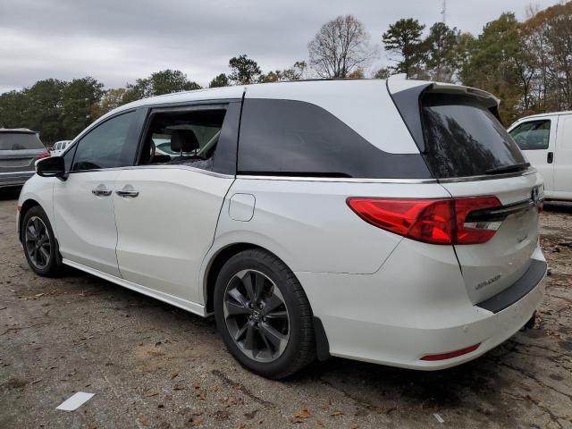 5FNRL6H95NB040524 - 2022 HONDA ODYSSEY ELITE أبيض صورة 2