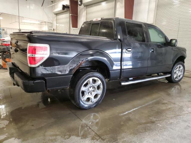 1FTFW1EF0DFD66684 - 2013 FORD F150 SUPERCREW BLACK photo 3