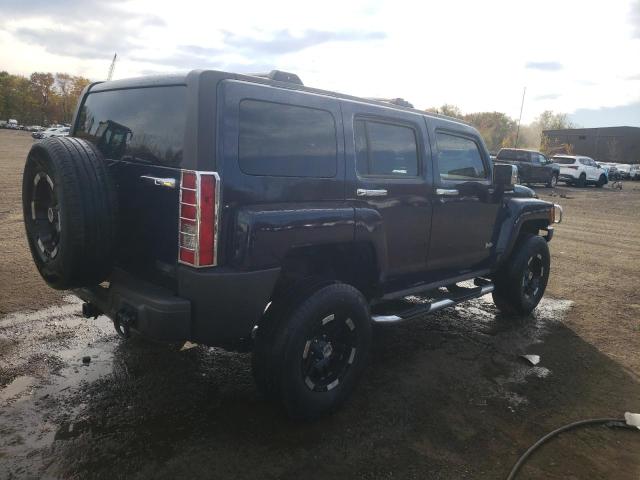 5GTDN13E778119538 - 2007 HUMMER H3 BLUE photo 3