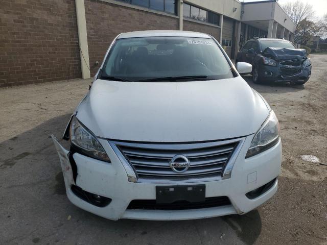 3N1AB7AP5EY285104 - 2014 NISSAN SENTRA S WHITE photo 5