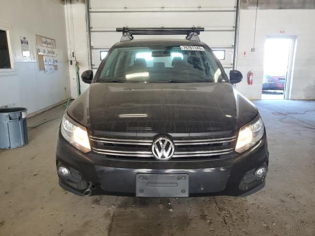 WVGBV7AX1DW508278 - 2013 VOLKSWAGEN TIGUAN S BLACK photo 5