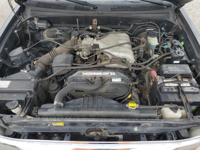 5TEHN72N51Z865330 - 2001 TOYOTA TACOMA DOUBLE CAB BLACK photo 11