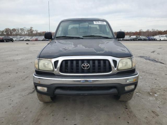 5TEHN72N51Z865330 - 2001 TOYOTA TACOMA DOUBLE CAB BLACK photo 5