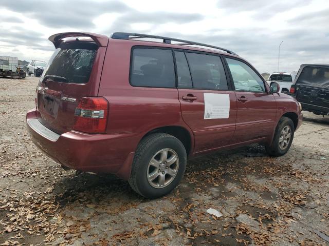 JTEHP21AX70197542 - 2007 TOYOTA HIGHLANDER SPORT BURGUNDY photo 3