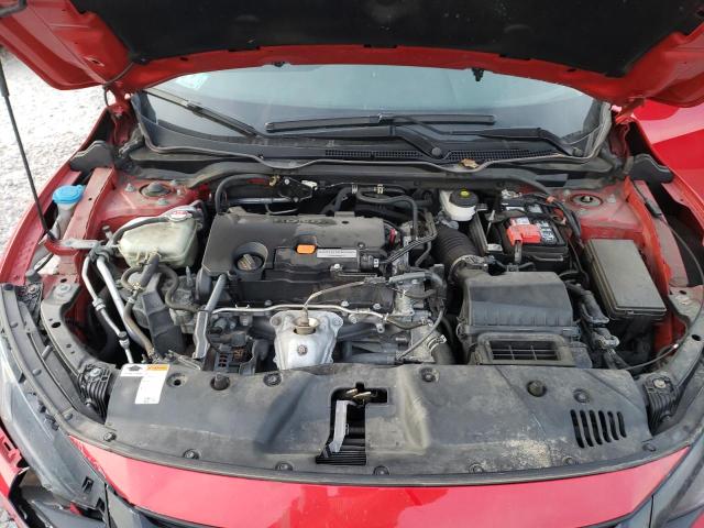 2HGFC2F61LH511338 - 2020 HONDA CIVIC LX RED photo 11