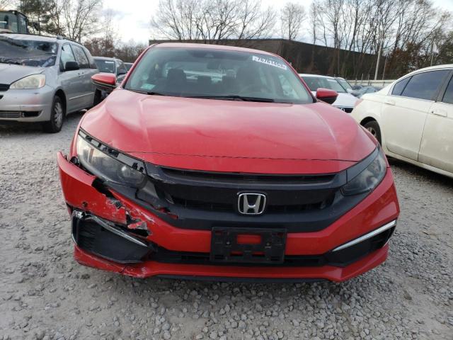 2HGFC2F61LH511338 - 2020 HONDA CIVIC LX RED photo 5