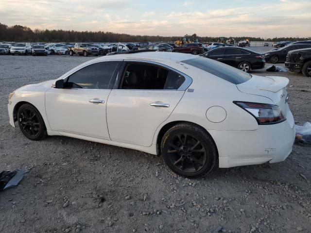 1N4AA5AP9CC835386 - 2012 NISSAN MAXIMA S WHITE photo 2