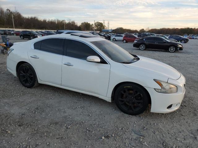 1N4AA5AP9CC835386 - 2012 NISSAN MAXIMA S WHITE photo 4