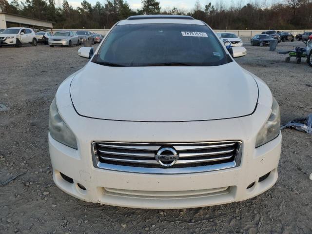 1N4AA5AP9CC835386 - 2012 NISSAN MAXIMA S WHITE photo 5