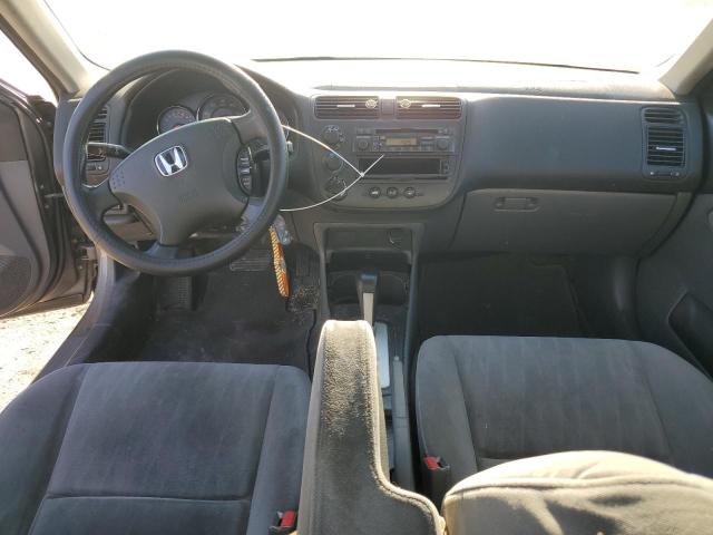 1HGES16594L024537 - 2004 HONDA CIVIC LX GRAY photo 8