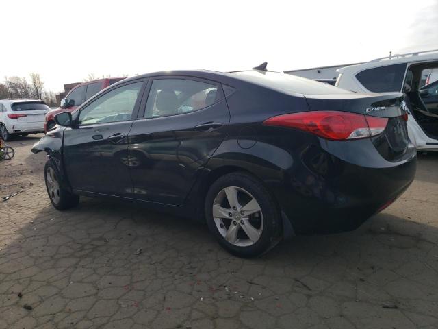 KMHDH4AE0DU937372 - 2013 HYUNDAI ELANTRA GLS BLACK photo 2