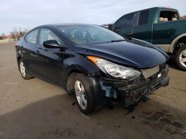 KMHDH4AE0DU937372 - 2013 HYUNDAI ELANTRA GLS BLACK photo 4