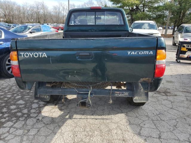 5TEPM62N81Z769779 - 2001 TOYOTA TACOMA GREEN photo 6