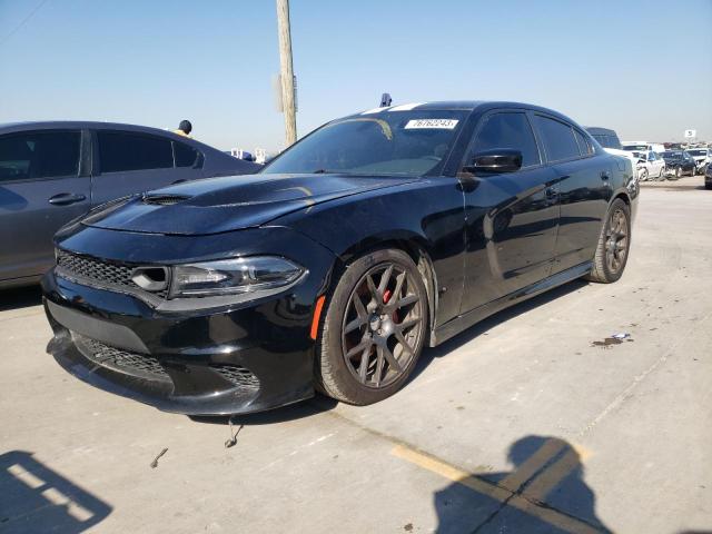 2C3CDXGJ2GH340589 - 2016 DODGE CHARGER R/T SCAT PACK BLACK photo 1