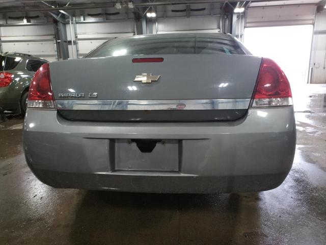 2G1WB57N091167794 - 2009 CHEVROLET IMPALA LS GRAY photo 6