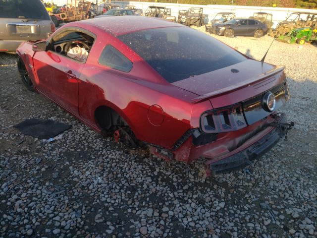 1ZVBP8CF7E5255965 - 2014 FORD MUSTANG GT RED photo 3
