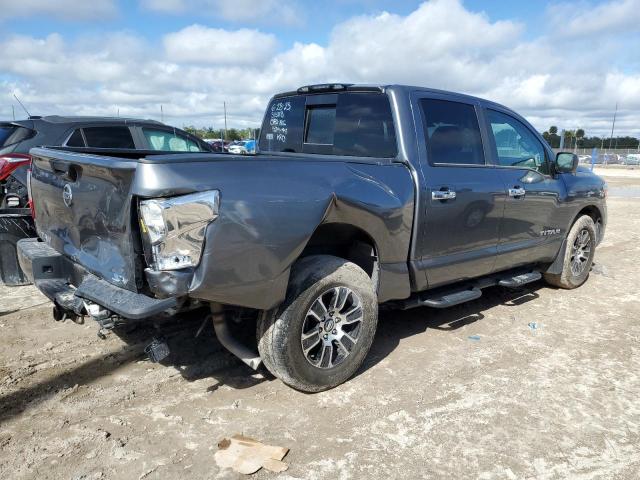 1N6AA1EFXMN502086 - 2021 NISSAN TITAN SV GRAY photo 3