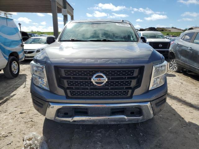 1N6AA1EFXMN502086 - 2021 NISSAN TITAN SV GRAY photo 5