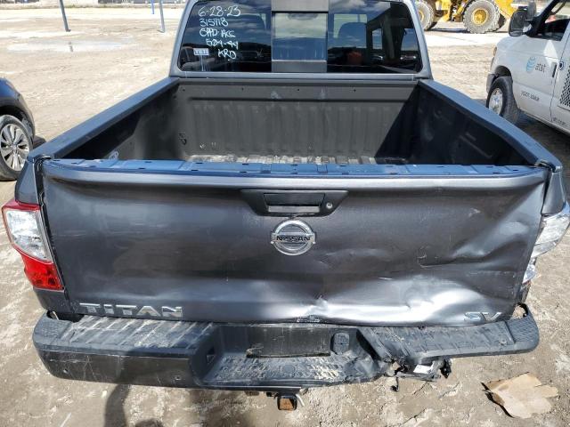 1N6AA1EFXMN502086 - 2021 NISSAN TITAN SV GRAY photo 6