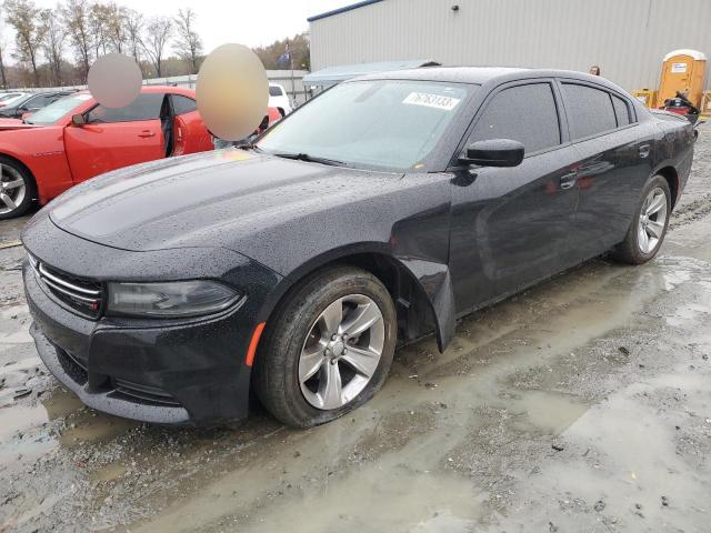 2C3CDXBG7GH150234 - 2016 DODGE CHARGER SE BLACK photo 1