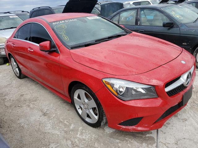 WDDSJ4EBXGN356692 - 2016 MERCEDES-BENZ CLA 250 RED photo 4